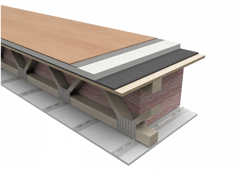 Sound insulation graphic