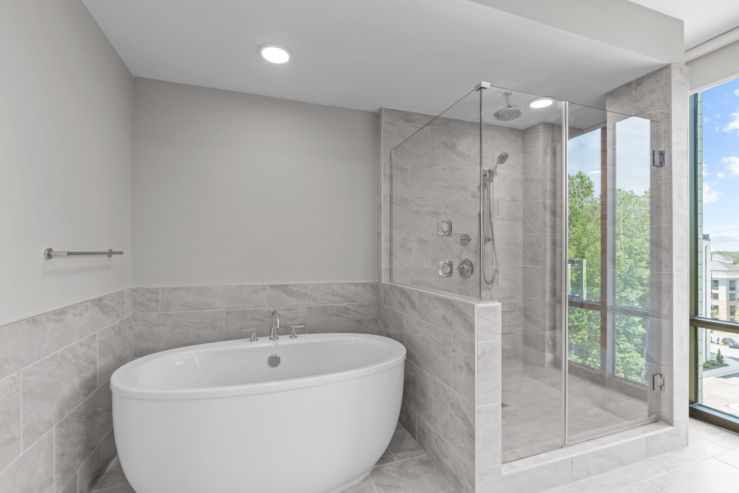 Image showcasing Penthouse – Expansive Balcony & Elegant Primary Suite