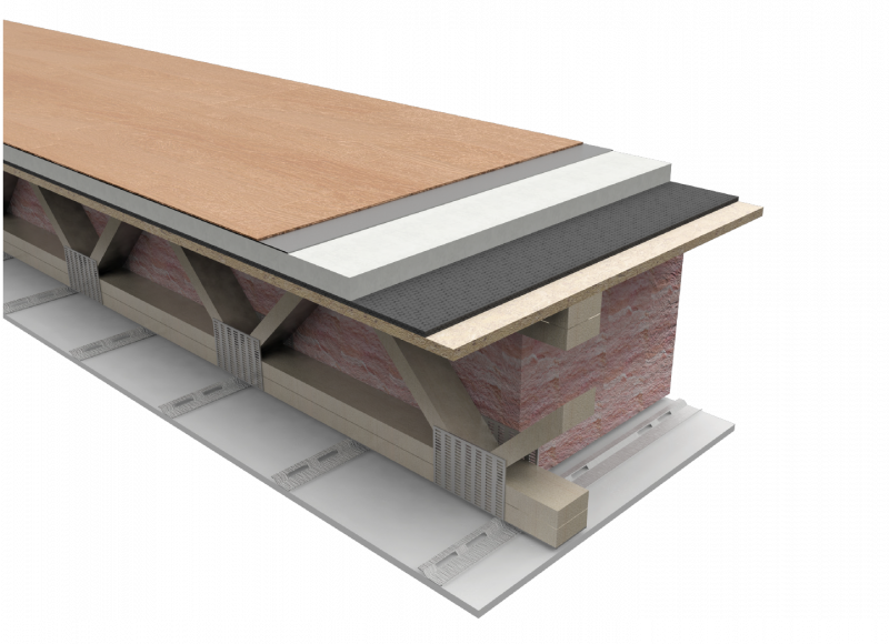 Sound insulation graphic
