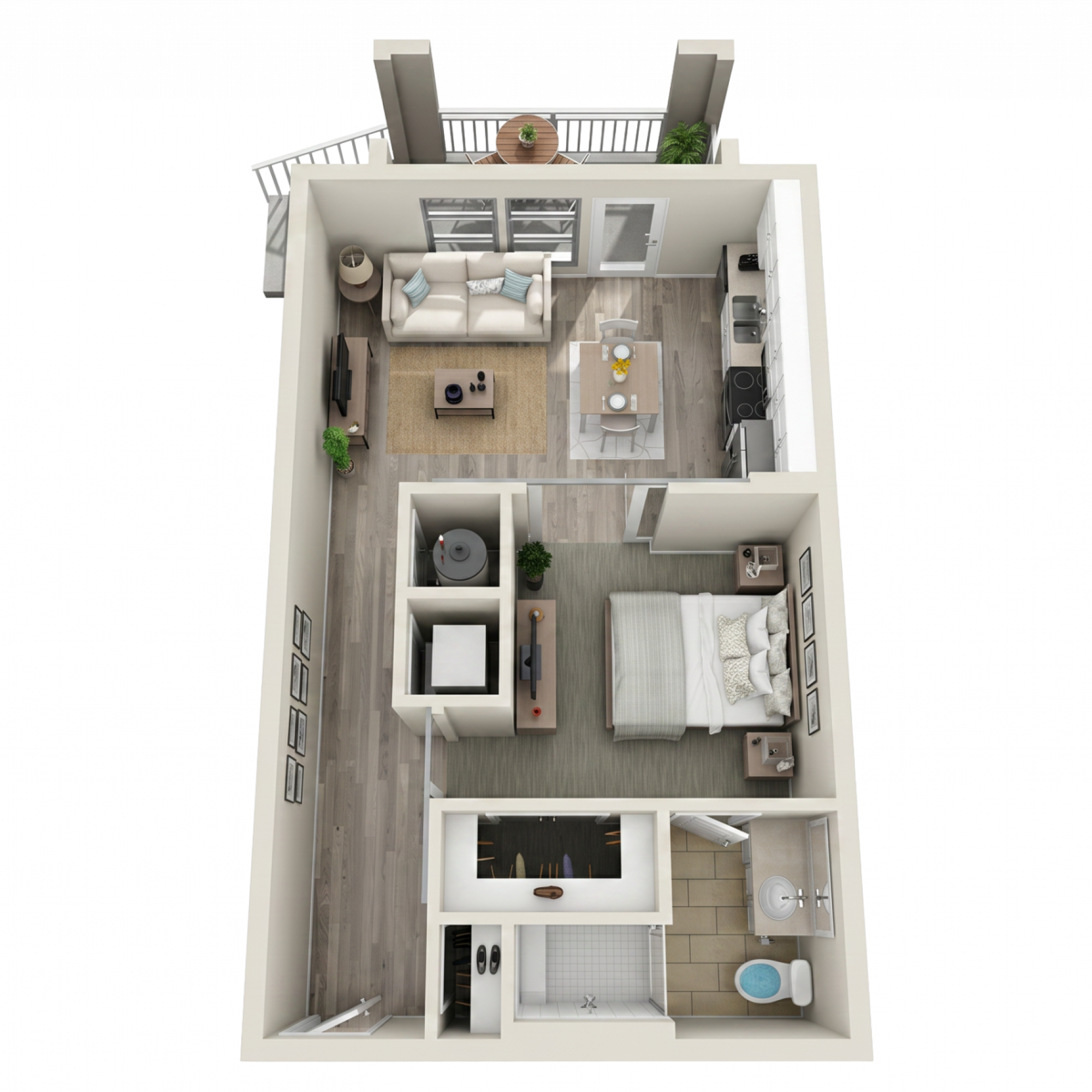 guest suite floor plan